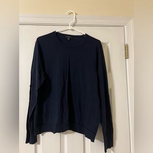JCrew XXL Navy Crew Neck Sweater